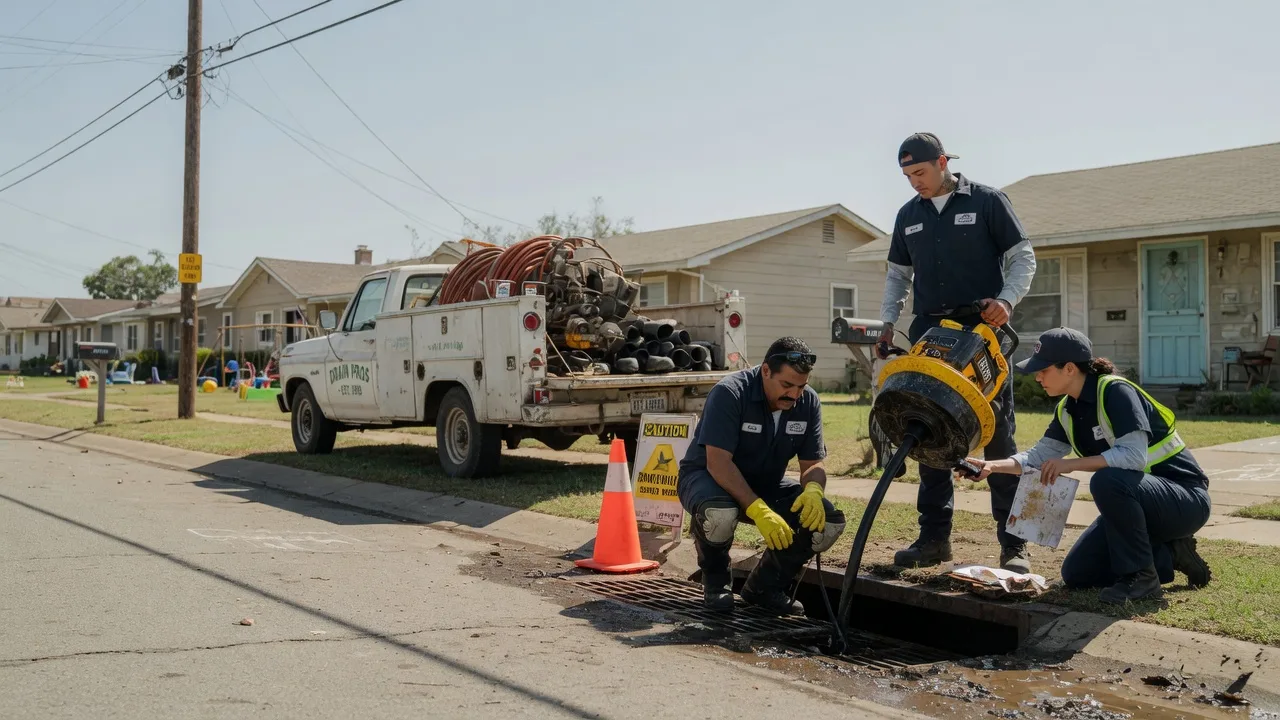 Drain Cleaning in Elm Mott, TX near me